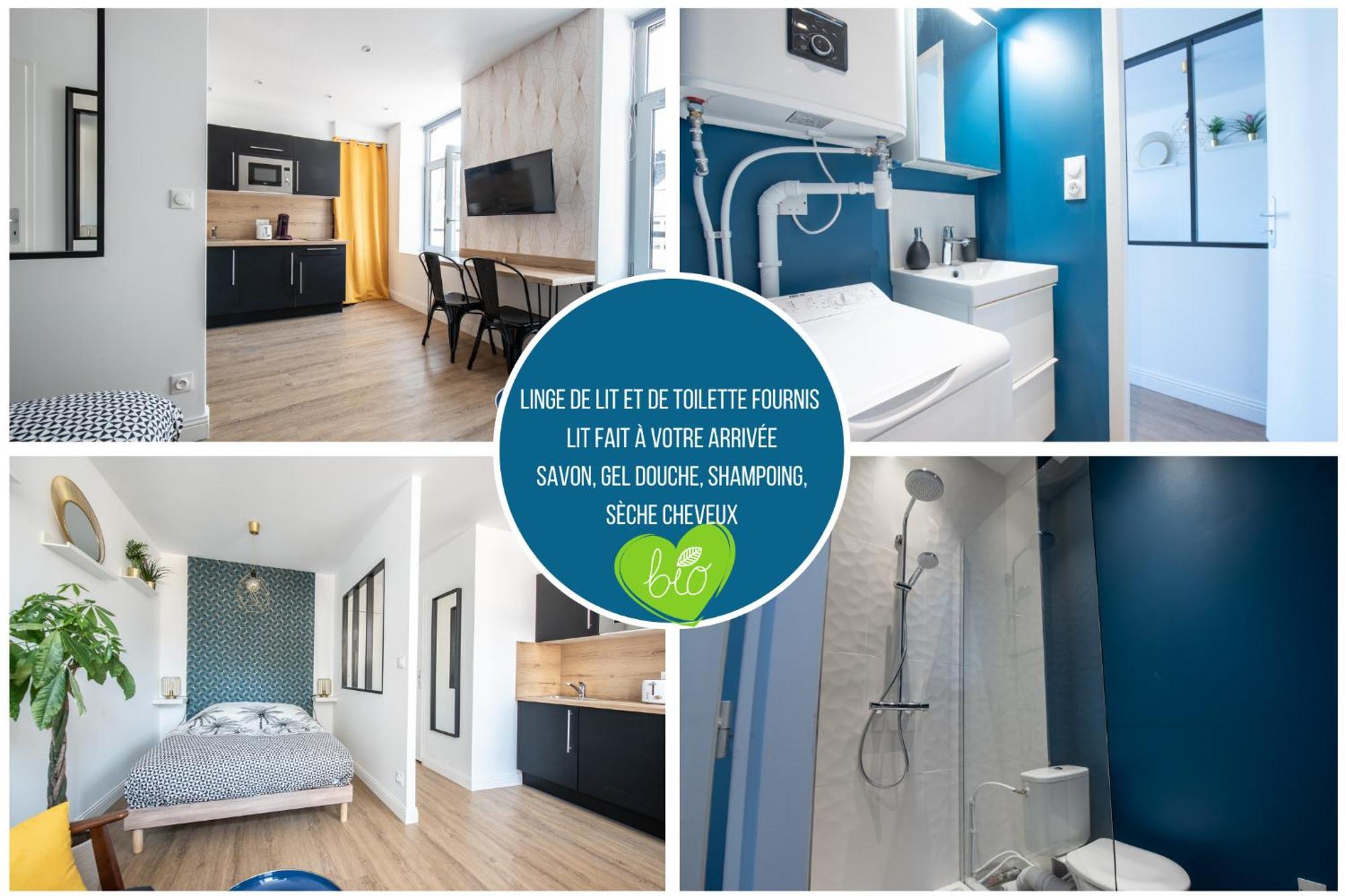 Au Nouveau Boulonnais - 4 Appartements Charmants Pour Couples, Familles Et Groupe D'Amis, Vieille Ville Et Centre Ville De Boulogne Sur Mer Εξωτερικό φωτογραφία